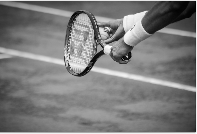 close-up-photo-racket-ball